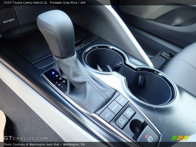 Predawn Gray Mica / Ash 2020 Toyota Camry Hybrid LE
