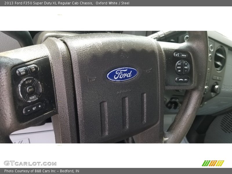 Oxford White / Steel 2013 Ford F350 Super Duty XL Regular Cab Chassis