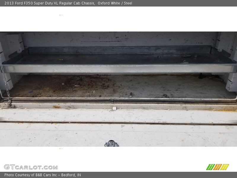 Oxford White / Steel 2013 Ford F350 Super Duty XL Regular Cab Chassis