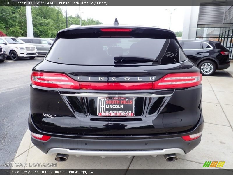 Infinite Black Metallic / Ebony 2019 Lincoln MKC Select AWD