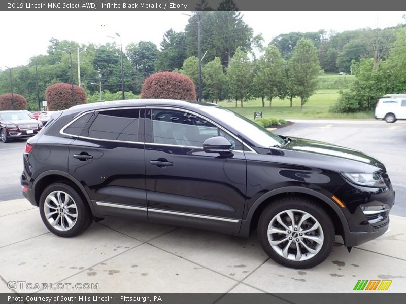 Infinite Black Metallic / Ebony 2019 Lincoln MKC Select AWD