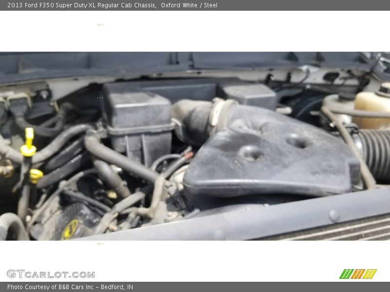 Oxford White / Steel 2013 Ford F350 Super Duty XL Regular Cab Chassis