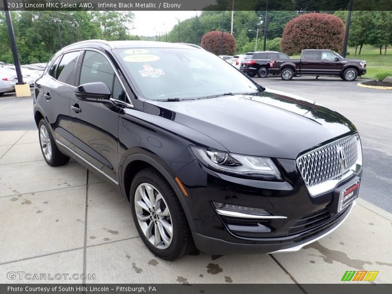 Infinite Black Metallic / Ebony 2019 Lincoln MKC Select AWD