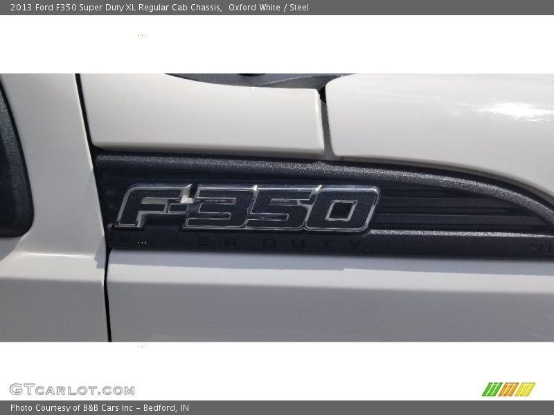 Oxford White / Steel 2013 Ford F350 Super Duty XL Regular Cab Chassis
