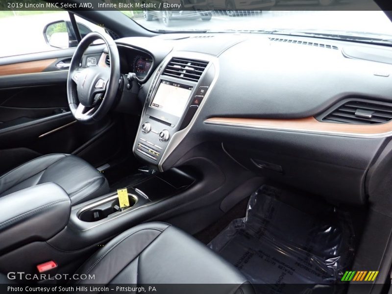 Infinite Black Metallic / Ebony 2019 Lincoln MKC Select AWD