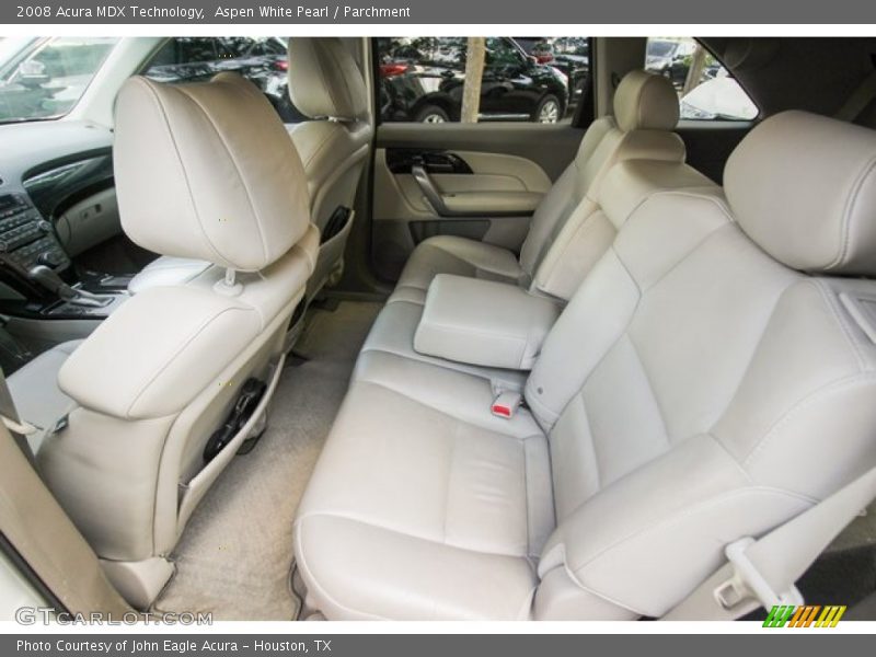 Aspen White Pearl / Parchment 2008 Acura MDX Technology