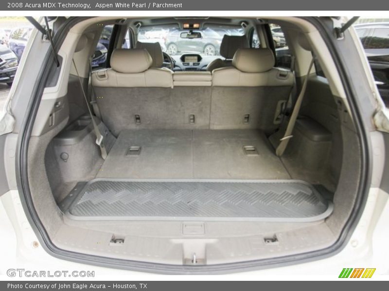 Aspen White Pearl / Parchment 2008 Acura MDX Technology