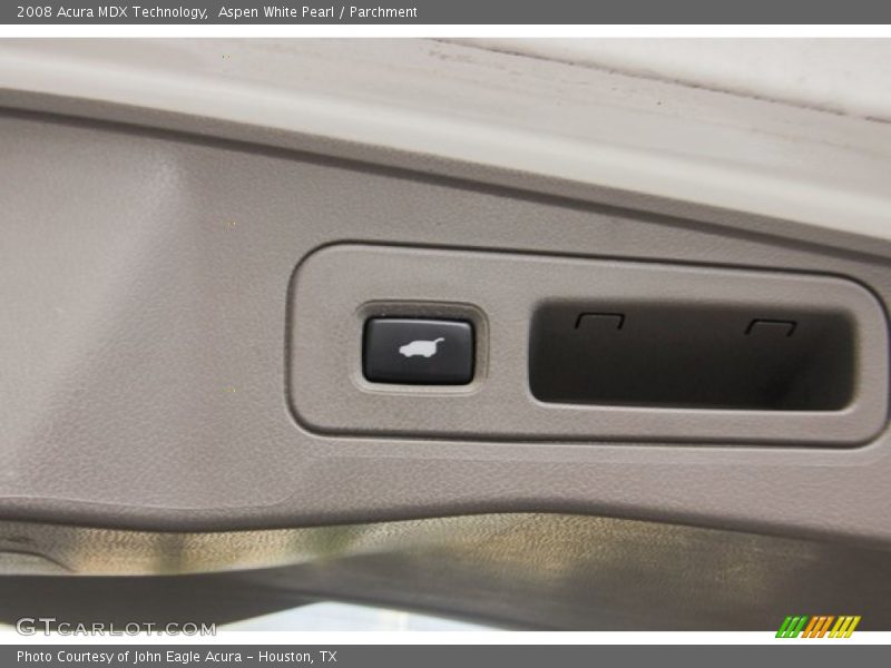 Aspen White Pearl / Parchment 2008 Acura MDX Technology