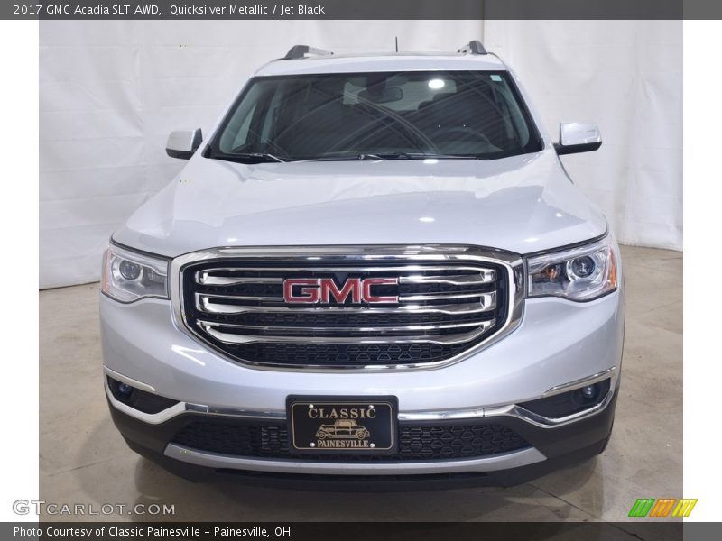 Quicksilver Metallic / Jet Black 2017 GMC Acadia SLT AWD