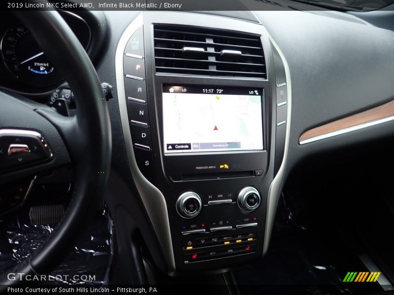 Infinite Black Metallic / Ebony 2019 Lincoln MKC Select AWD