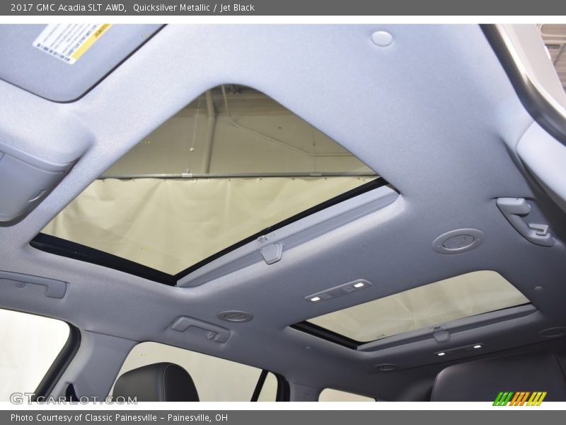 Quicksilver Metallic / Jet Black 2017 GMC Acadia SLT AWD
