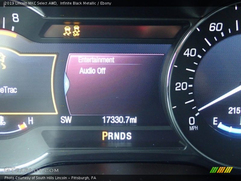 Infinite Black Metallic / Ebony 2019 Lincoln MKC Select AWD