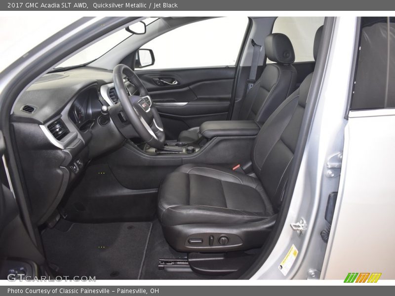 Quicksilver Metallic / Jet Black 2017 GMC Acadia SLT AWD
