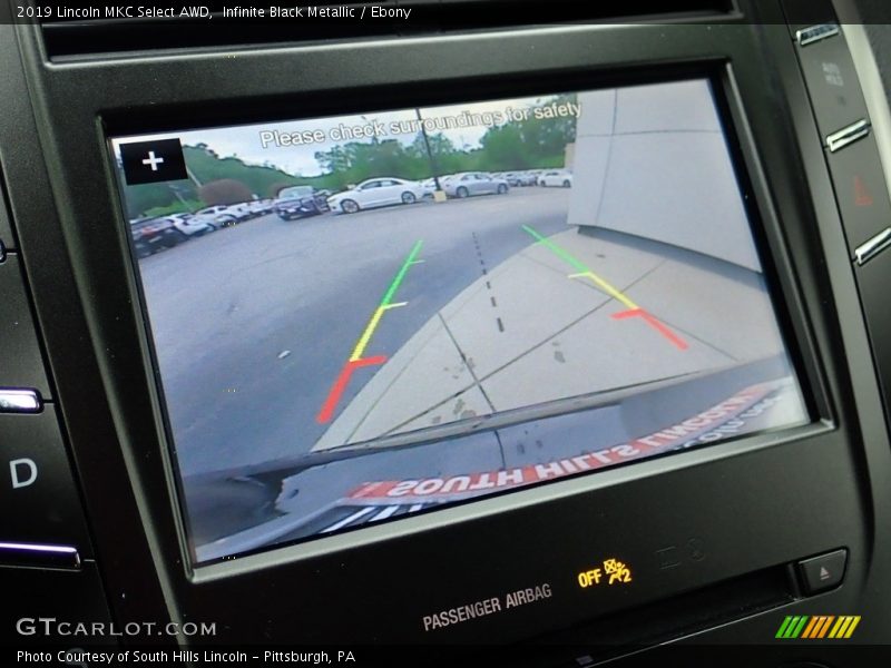 Infinite Black Metallic / Ebony 2019 Lincoln MKC Select AWD