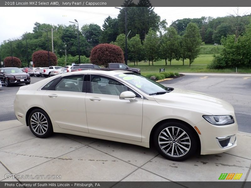  2018 MKZ Select AWD Ivory Pearl