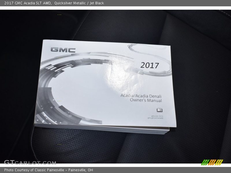 Quicksilver Metallic / Jet Black 2017 GMC Acadia SLT AWD