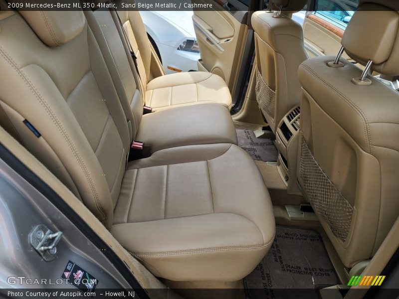 Sand Beige Metallic / Cashmere 2009 Mercedes-Benz ML 350 4Matic