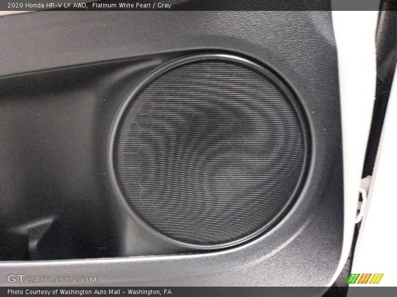 Platinum White Pearl / Gray 2020 Honda HR-V LX AWD