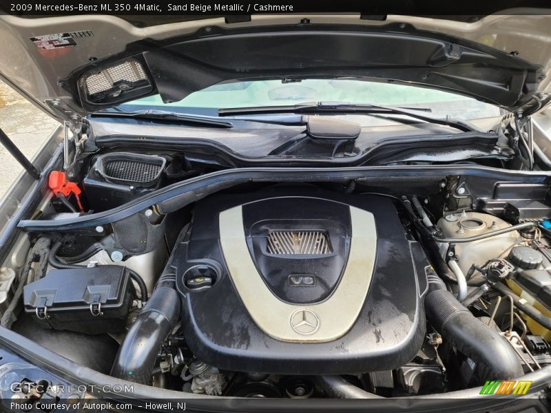 Sand Beige Metallic / Cashmere 2009 Mercedes-Benz ML 350 4Matic
