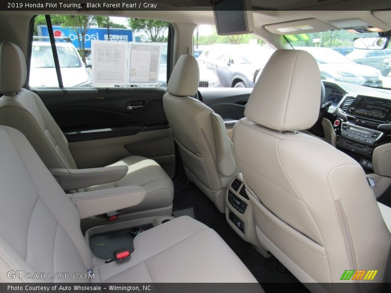 Black Forest Pearl / Gray 2019 Honda Pilot Touring