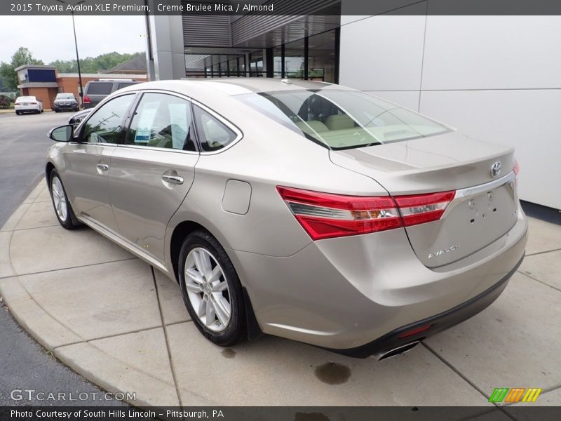 Creme Brulee Mica / Almond 2015 Toyota Avalon XLE Premium