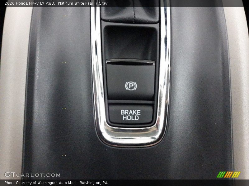 Platinum White Pearl / Gray 2020 Honda HR-V LX AWD