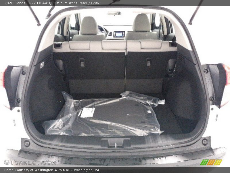 Platinum White Pearl / Gray 2020 Honda HR-V LX AWD