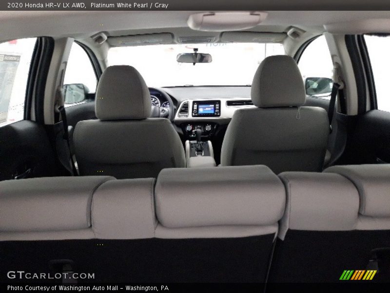 Platinum White Pearl / Gray 2020 Honda HR-V LX AWD