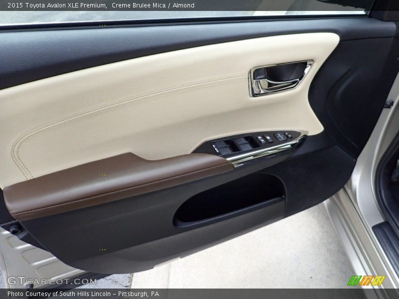 Creme Brulee Mica / Almond 2015 Toyota Avalon XLE Premium