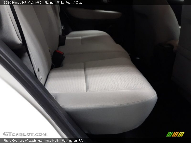 Platinum White Pearl / Gray 2020 Honda HR-V LX AWD