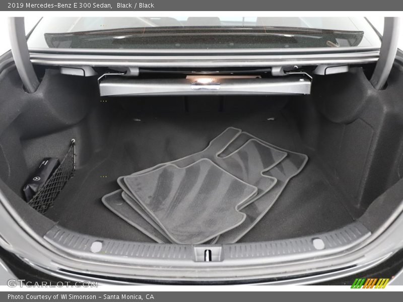 Black / Black 2019 Mercedes-Benz E 300 Sedan