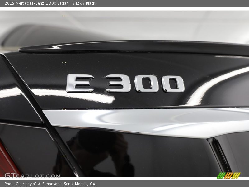 Black / Black 2019 Mercedes-Benz E 300 Sedan