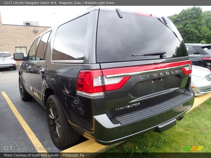 Magnetic Gray / Medium Light Stone 2017 Lincoln Navigator Select 4x4