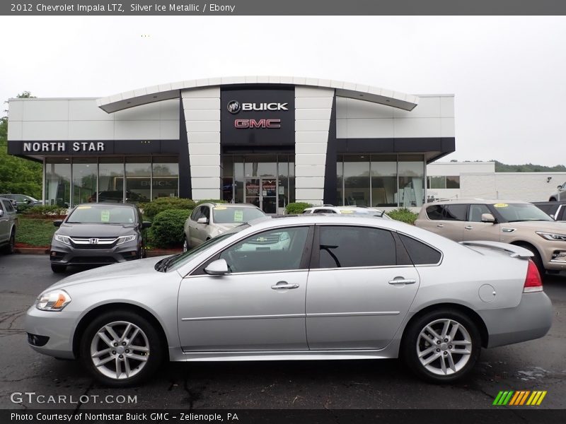 Silver Ice Metallic / Ebony 2012 Chevrolet Impala LTZ