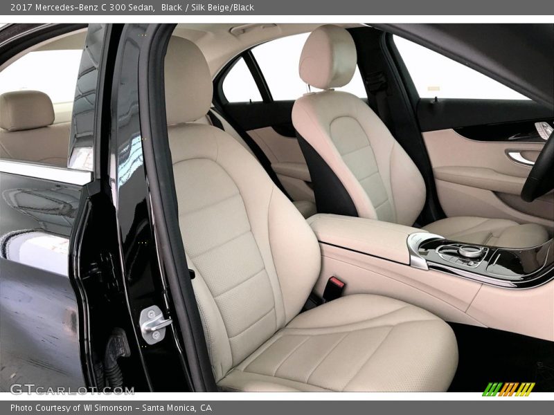 Black / Silk Beige/Black 2017 Mercedes-Benz C 300 Sedan