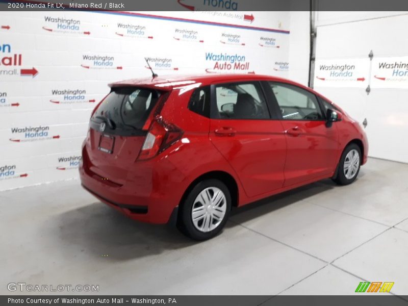 Milano Red / Black 2020 Honda Fit LX