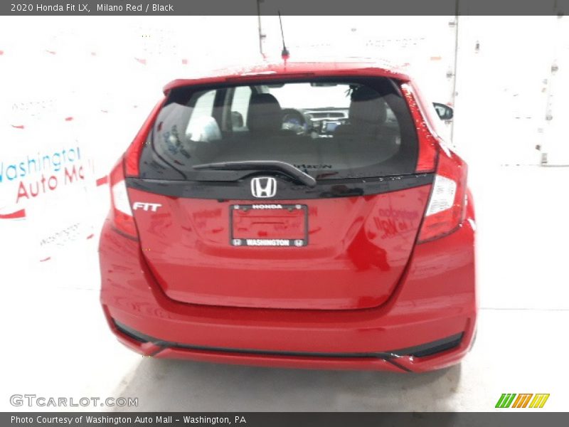 Milano Red / Black 2020 Honda Fit LX