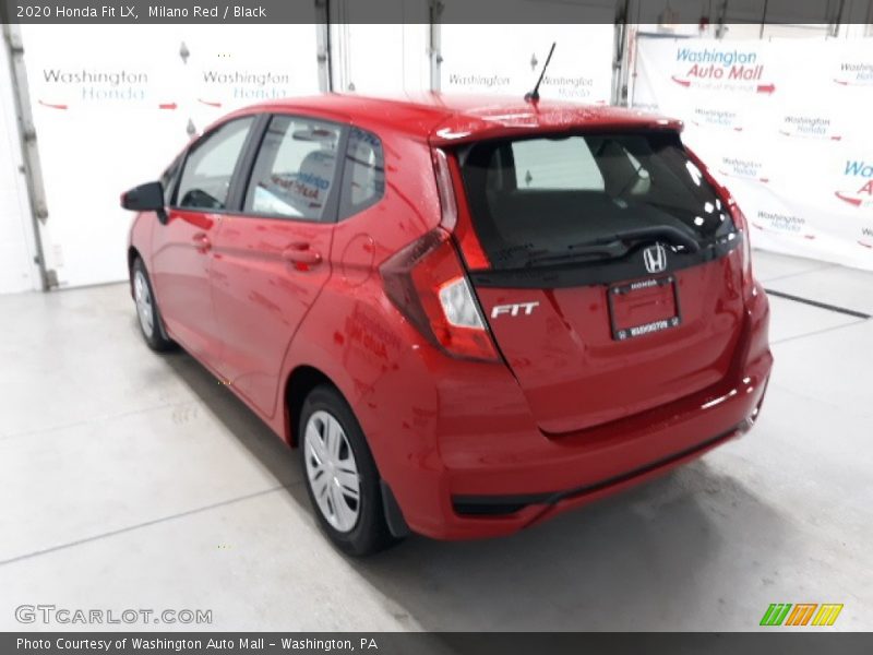 Milano Red / Black 2020 Honda Fit LX