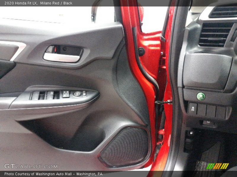 Milano Red / Black 2020 Honda Fit LX