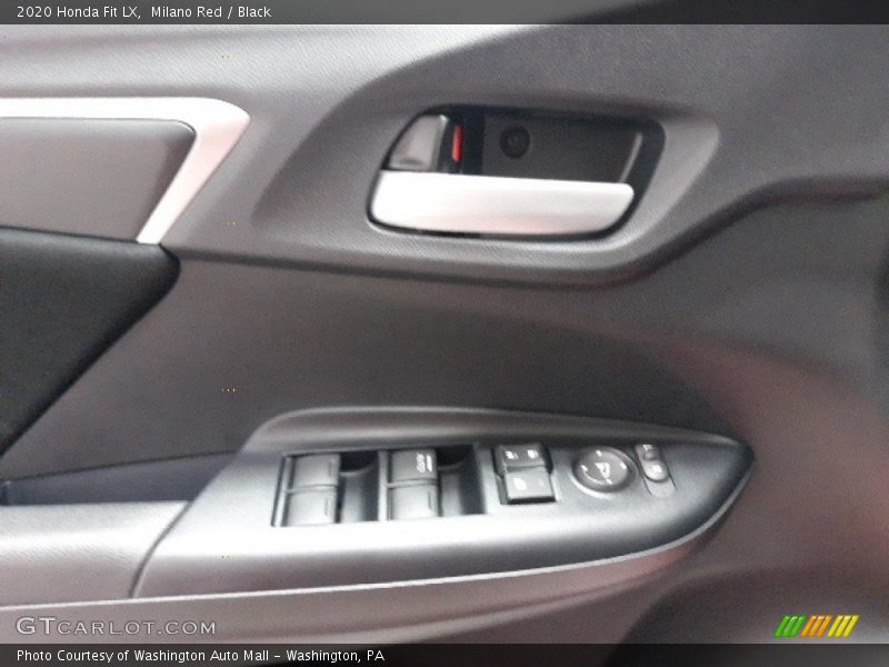 Milano Red / Black 2020 Honda Fit LX
