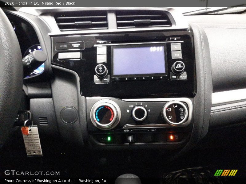 Milano Red / Black 2020 Honda Fit LX
