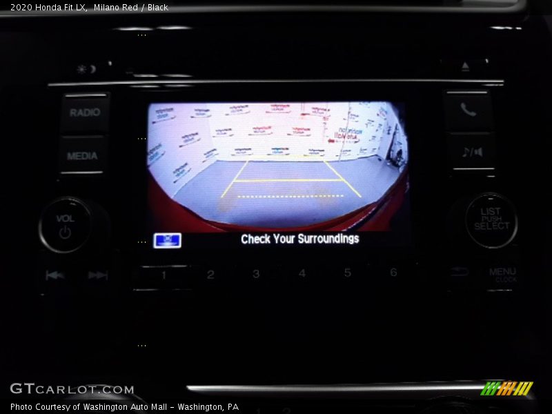 Milano Red / Black 2020 Honda Fit LX