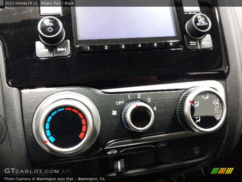 Milano Red / Black 2020 Honda Fit LX