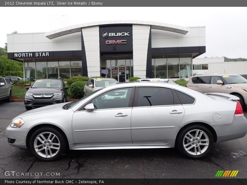 Silver Ice Metallic / Ebony 2012 Chevrolet Impala LTZ