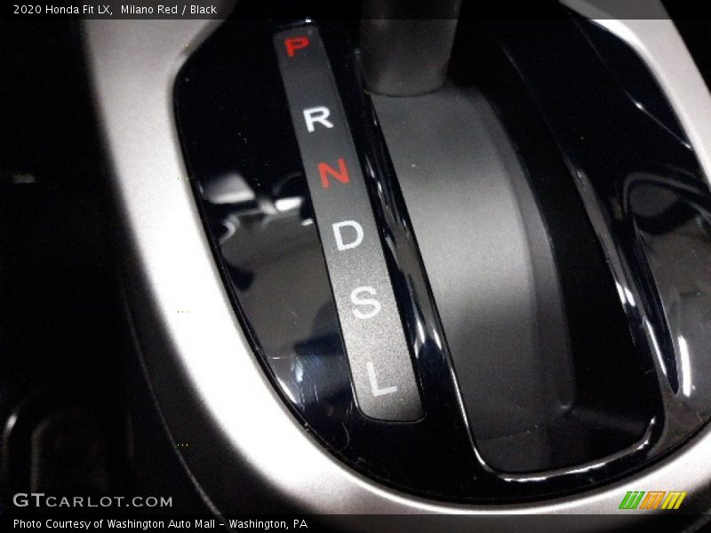 Milano Red / Black 2020 Honda Fit LX