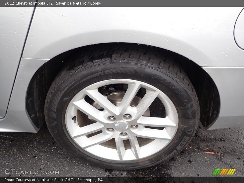 Silver Ice Metallic / Ebony 2012 Chevrolet Impala LTZ