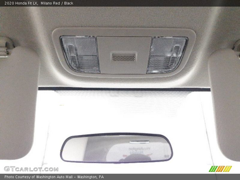 Milano Red / Black 2020 Honda Fit LX
