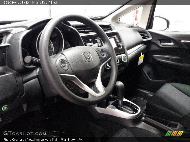 Milano Red / Black 2020 Honda Fit LX