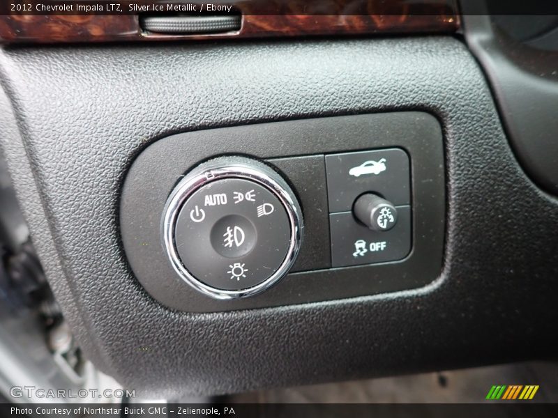 Silver Ice Metallic / Ebony 2012 Chevrolet Impala LTZ
