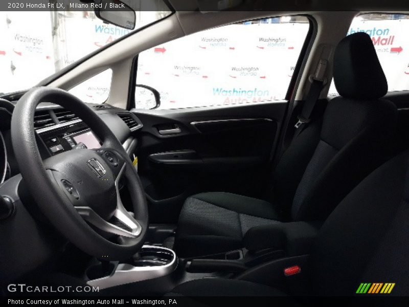 Milano Red / Black 2020 Honda Fit LX